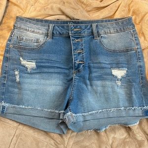 jean shorts